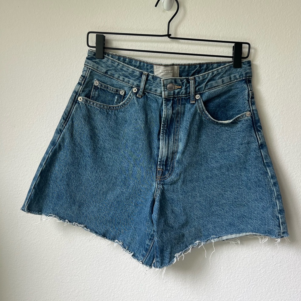 Everlane Blue Jean Cutoffs
